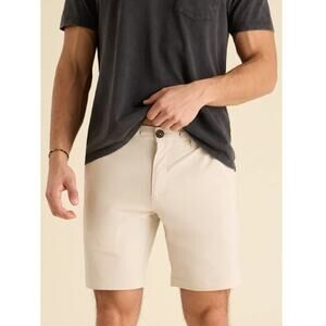 Chubbies Men's Khaki The Khakinators Performance 8" Everywear Shorts Size L